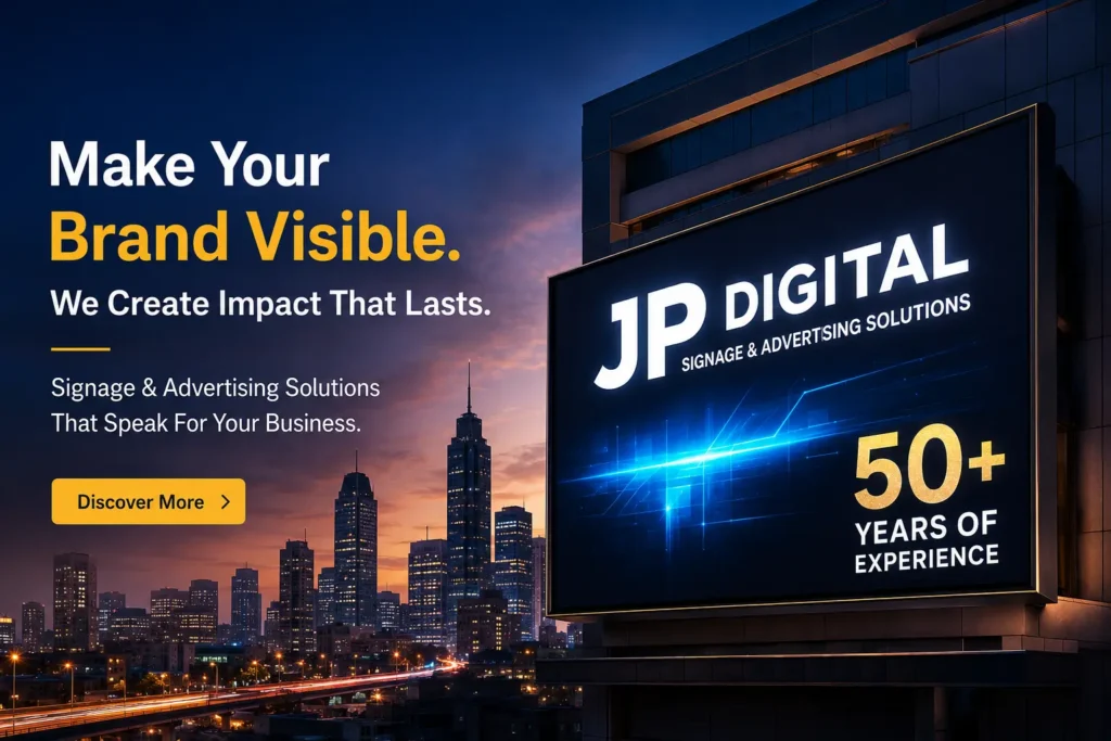 JP Digital Sign Board & Advertising Company in Chennai